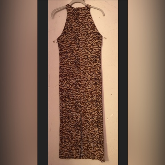 Rayon Tiger Stripe Maxi Dress - Picture 1 of 10